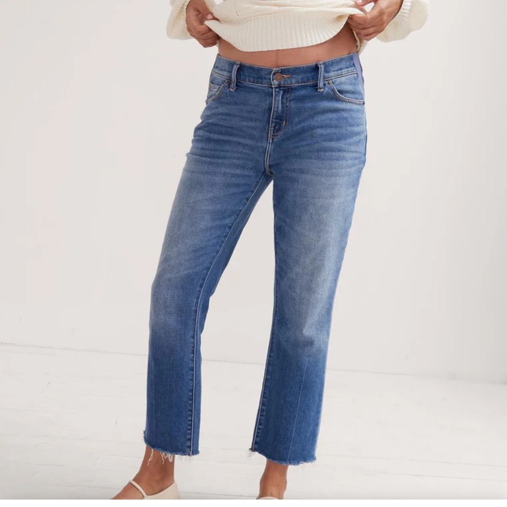 Hatch The Crop Maternity Jeans Size 32 - Picture 4 of 16